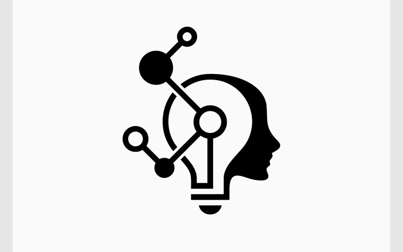 human mind innovation logo original