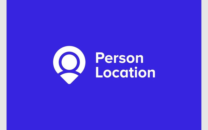 human people location logo original