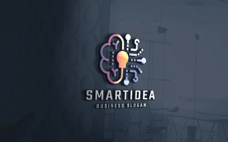 human smart idea professional logo original