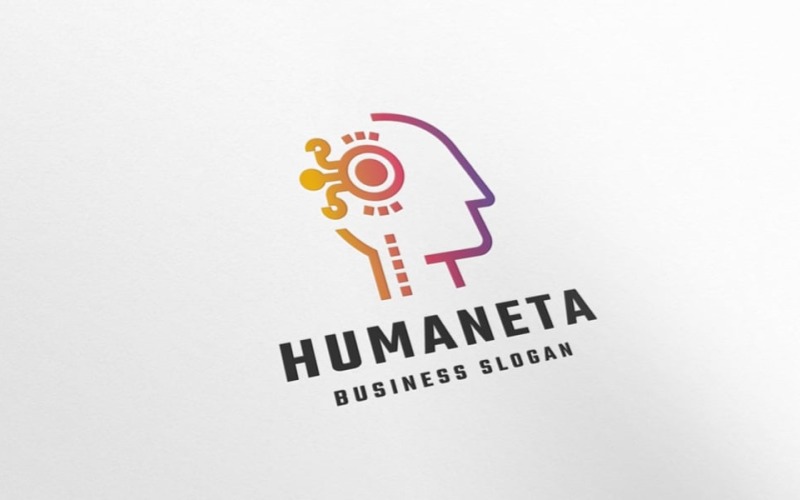 human virtual data system logo original