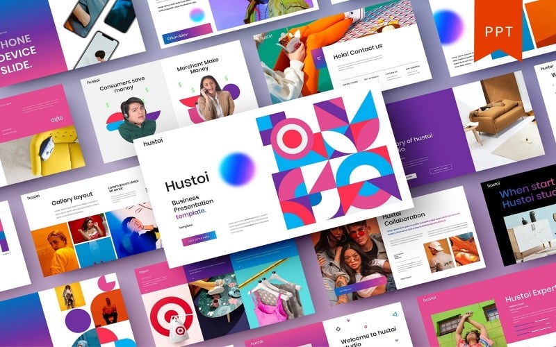 hustoi business powerpoint template original