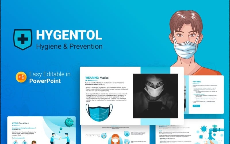 hygiene prevention powerpoint template original