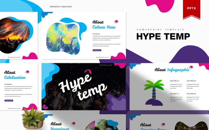 hype powerpoint template original