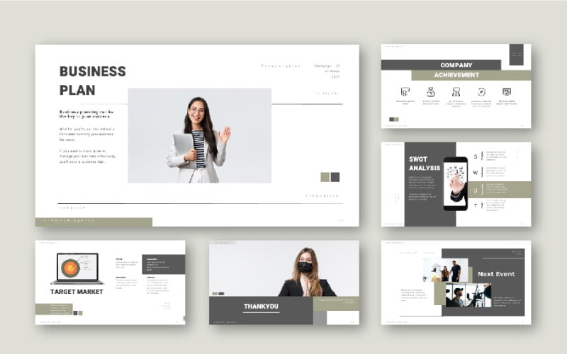 i slide full pack pitch deck business presentation template original
