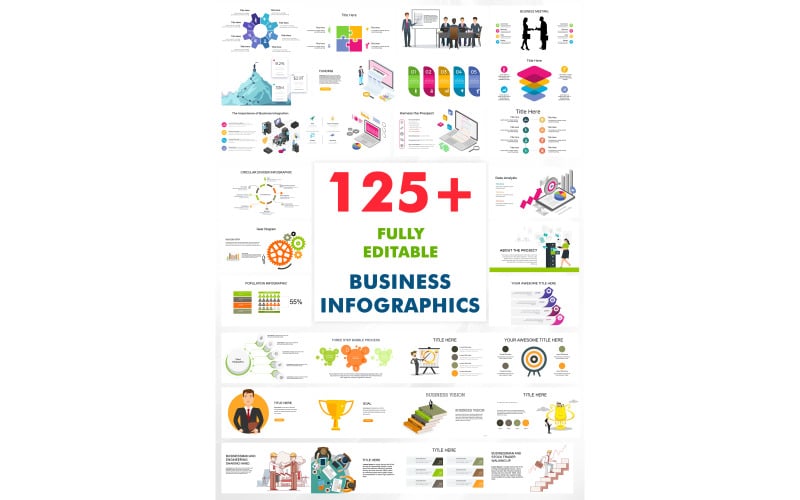 i editable business powerpoint presentation templates infographics bundle original