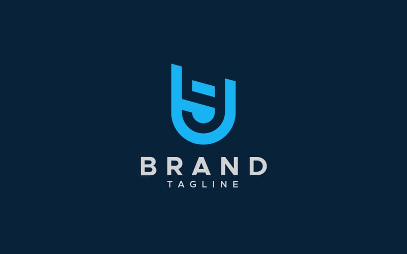 i shield minimal logo design template original