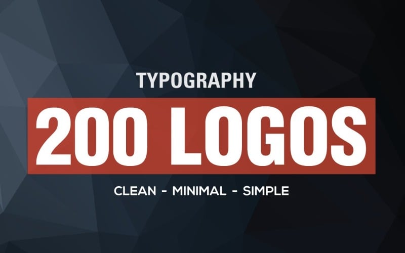 i premium typography logos bundle original