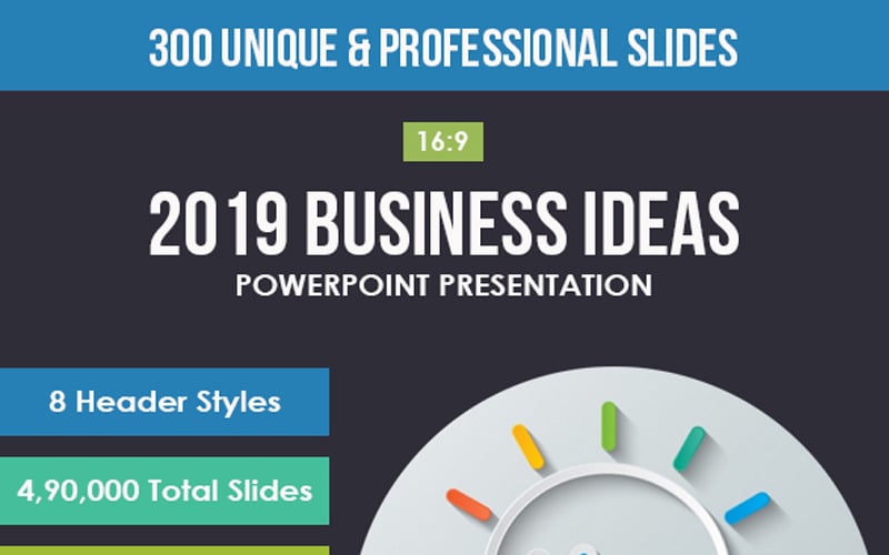 i business ideas powerpoint template original