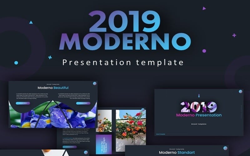 i moderno powerpoint template original