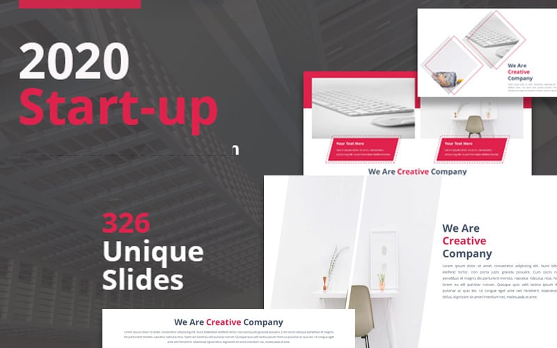 i start up powerpoint template original