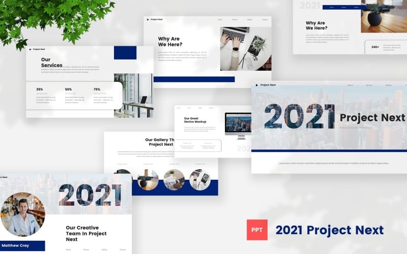 i project next powerpoint template original