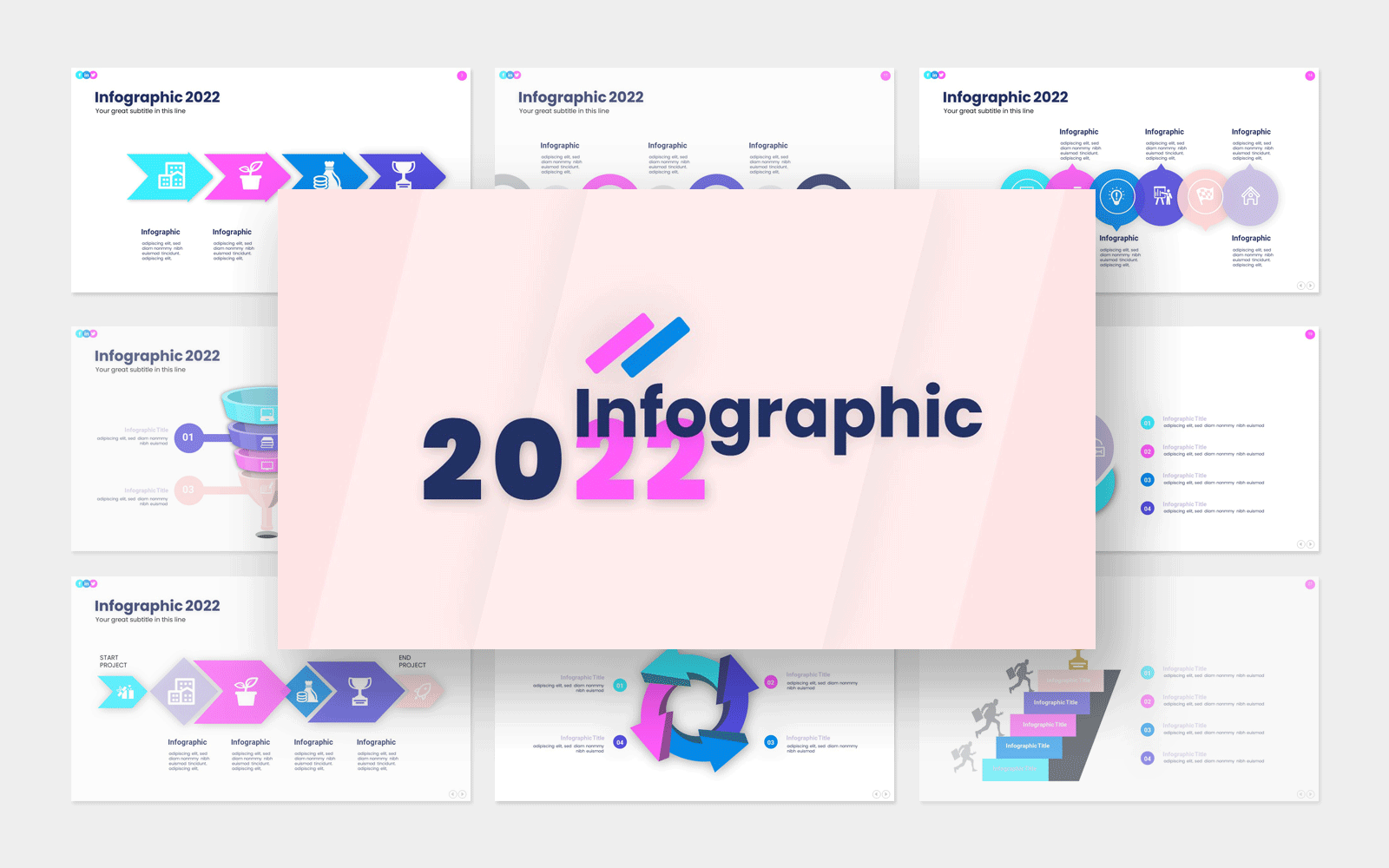 i best infographic powerpoint template original
