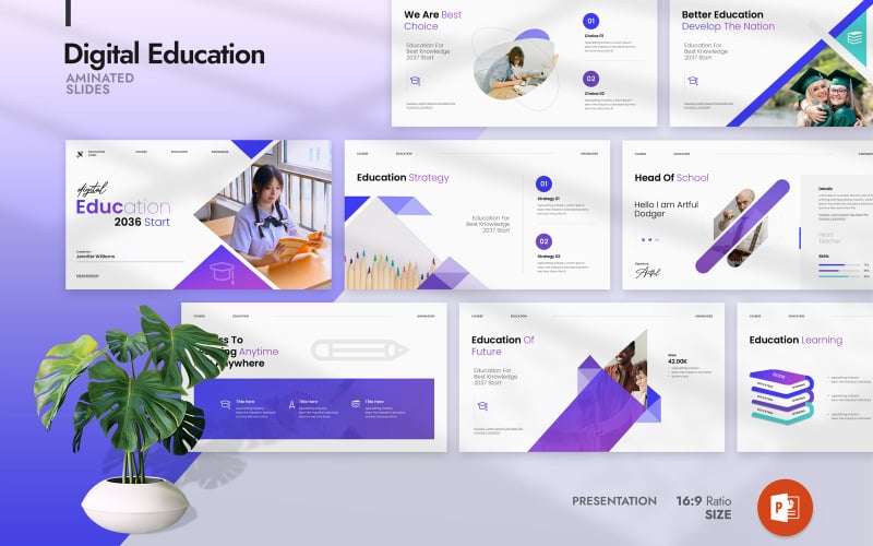 i digital education presentation original