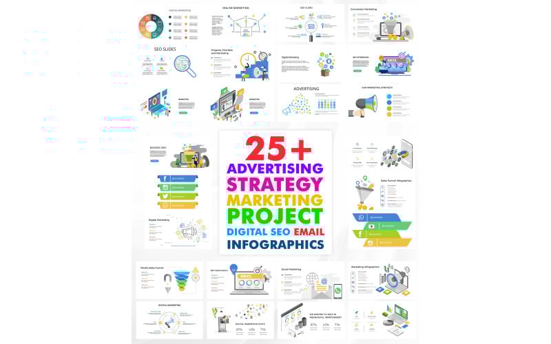 i editable marketing powerpoint presentation infographics templates original