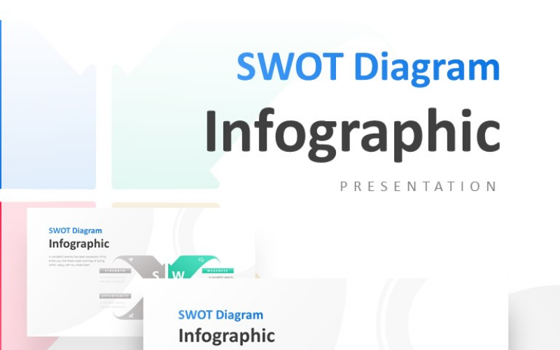 i creative arrows swot presentation powerpoint template original