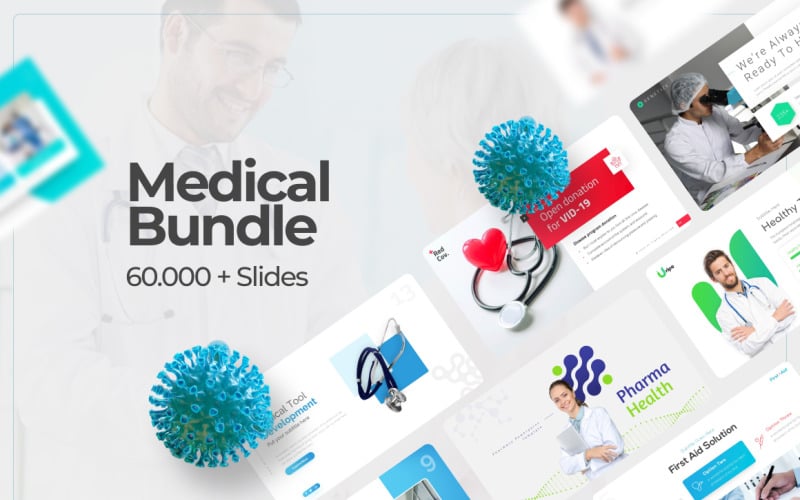i medical bundle powerpoint template original