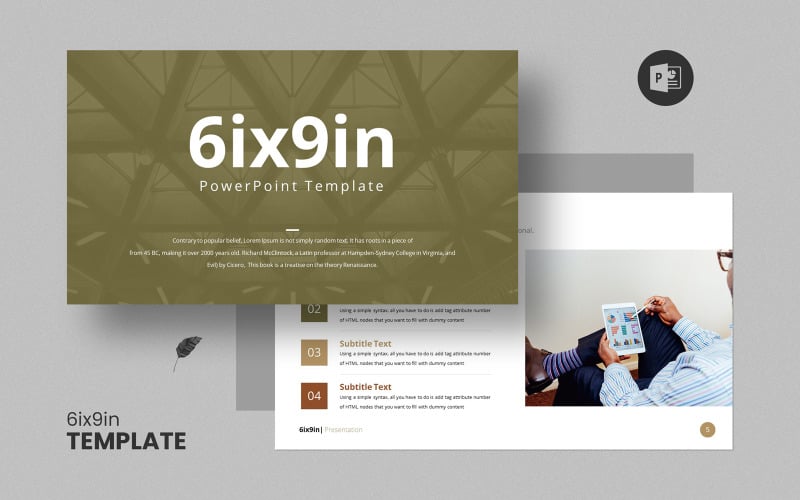 i ixin powerpoint presentation template original