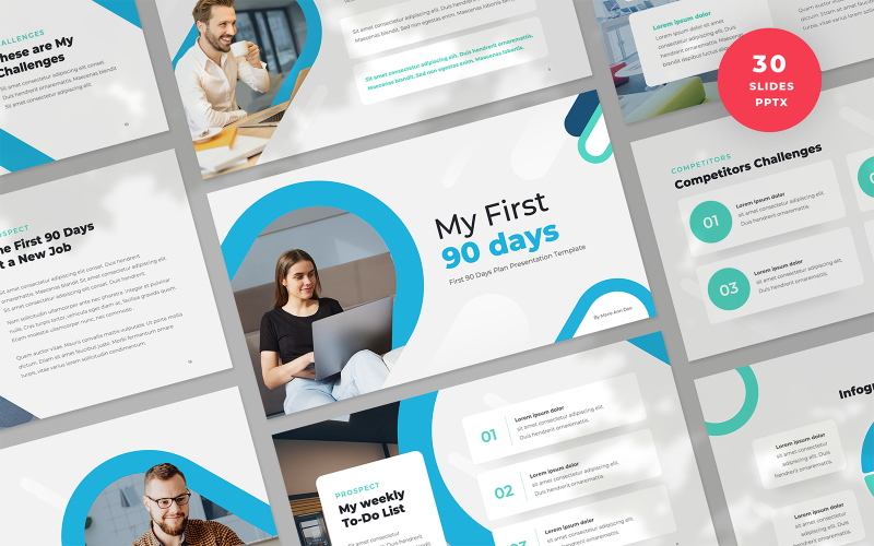 i days work presentation powerpoint template original