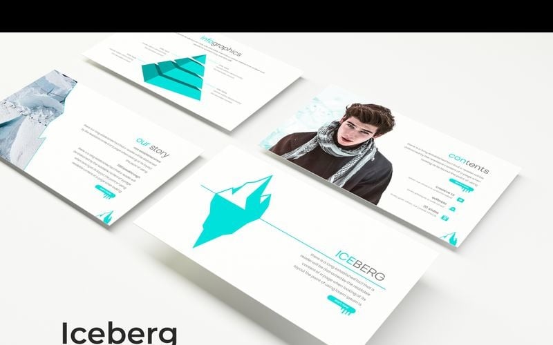 iceberg powerpoint template original