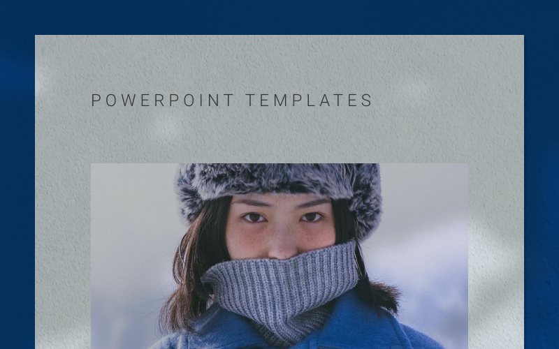 icying powerpoint template original