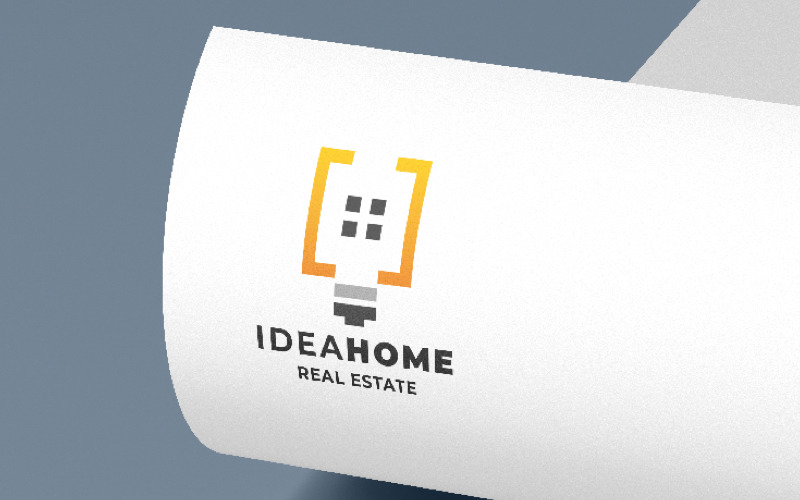 idea home pro logo template original