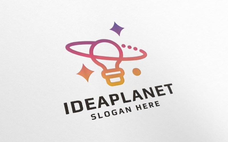 idea planet professional logo original