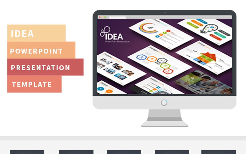 idea powerpoint template original