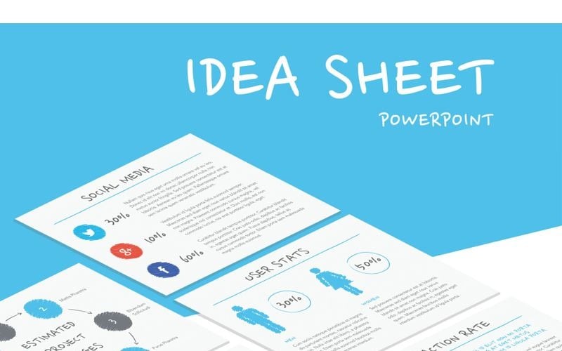 idea sheet powerpoint template original