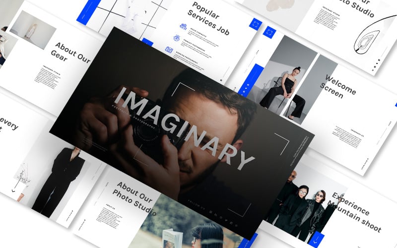 imaginary photography presentation powerpoint template original