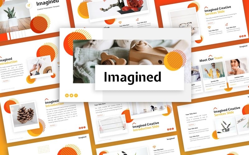imagined creative multipurpose powerpoint template original
