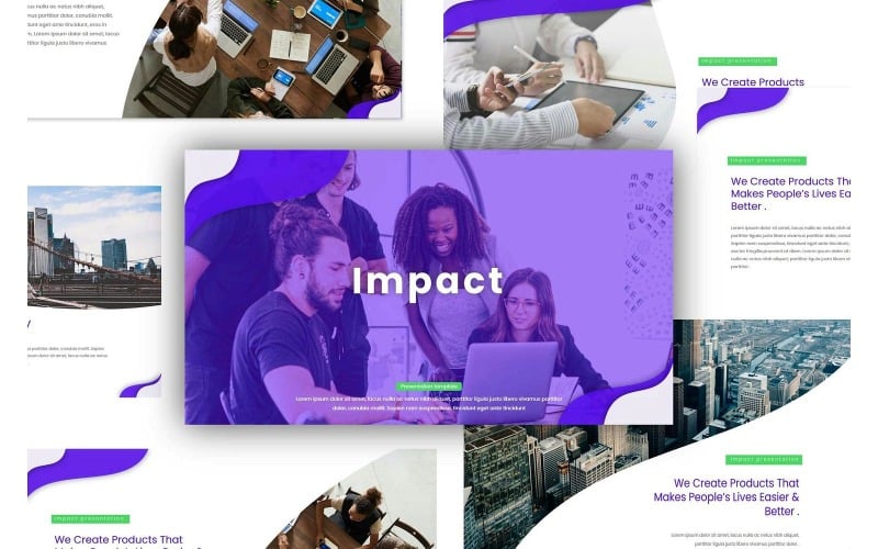 impact powerpoint presentation templates original