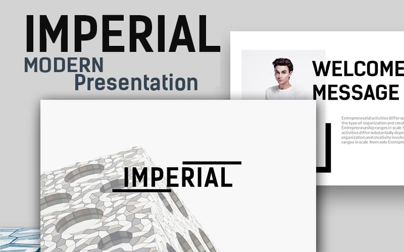 imperial modern powerpoint template original