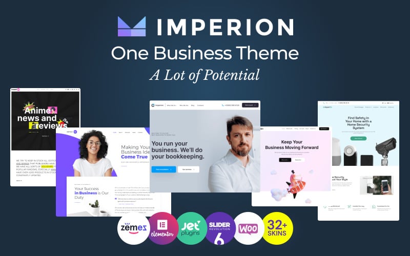 imperion multipurpose corporate wordpress theme original