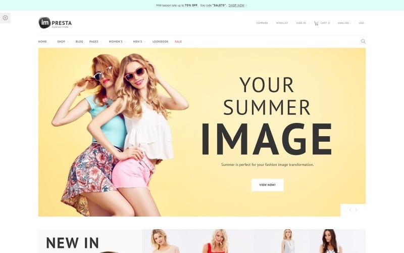 impresta fashion prestashop theme original