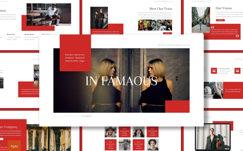 in famous powerpoint template original