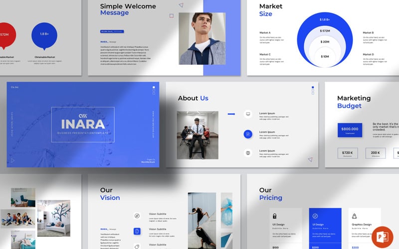 inara presentation template original