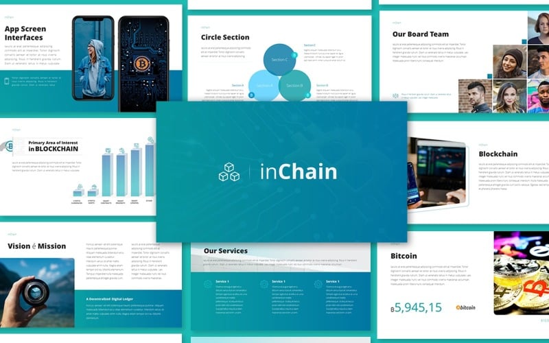 inchain powerpoint template original