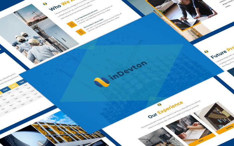 indevton powerpoint template original