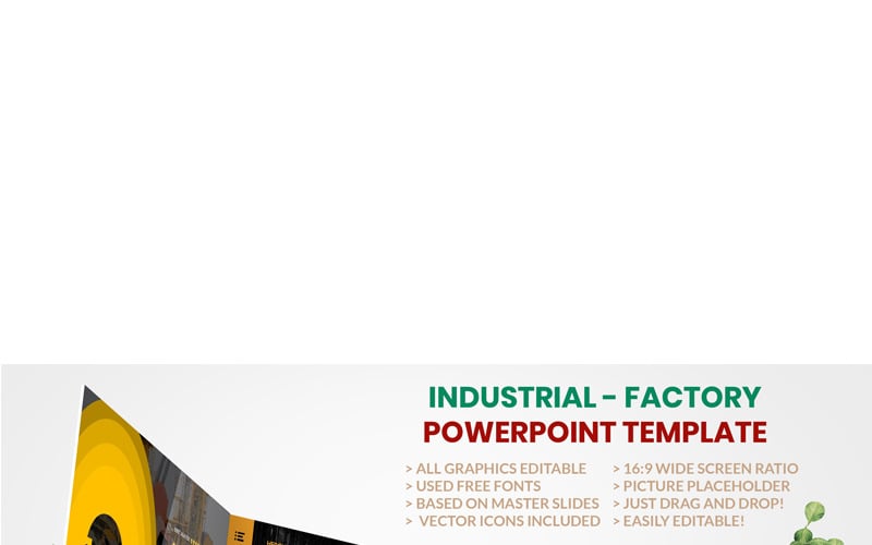 industrial factory powerpoint template original
