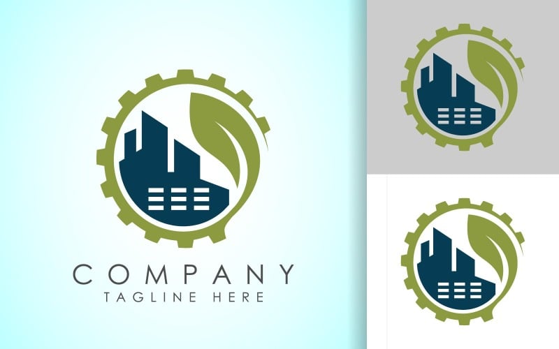 industrial logo design concept original