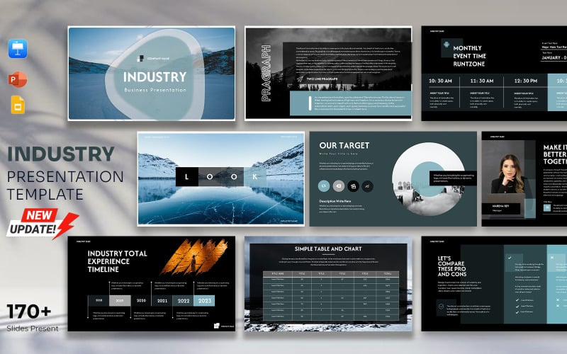 industry business bundle presentation template original