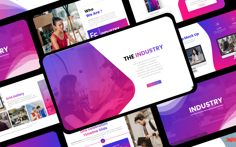 industry business tech presentation original