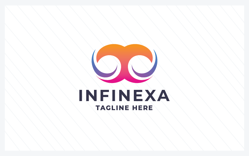 infinexa pro logo template original