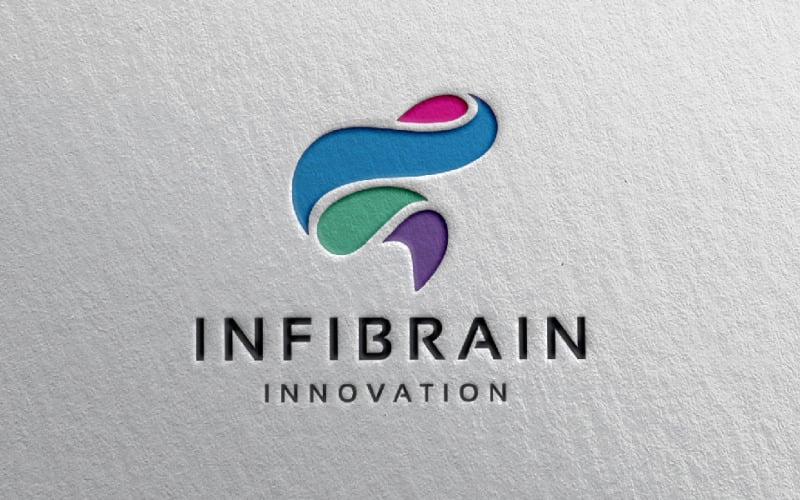 infinity brain pro branding logo original