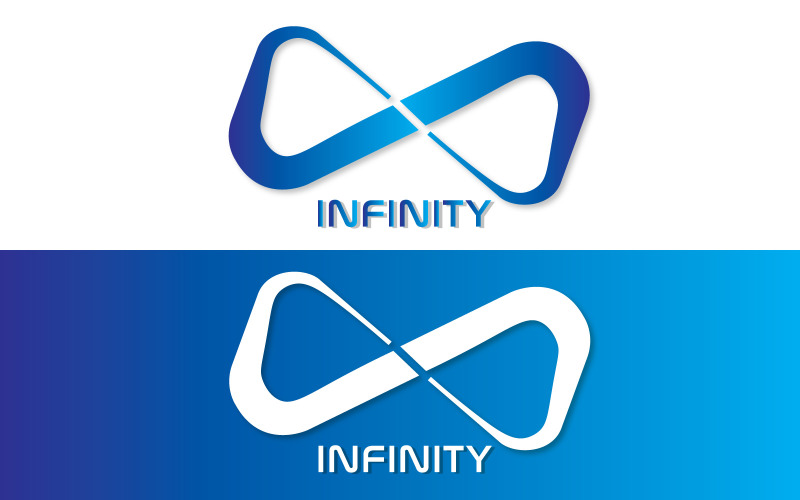 infinity company real estate logo template original