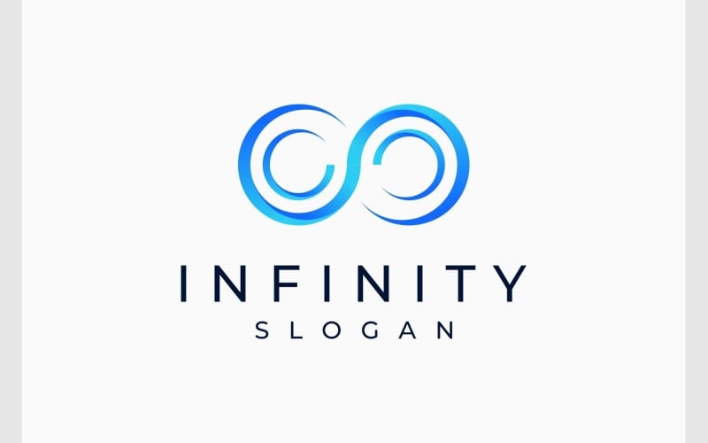infinity infinite loop colorful logo original