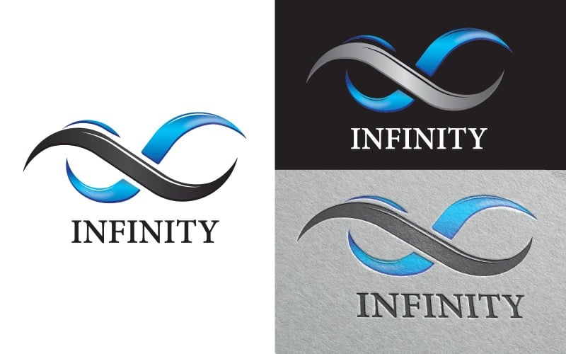 infinity logo abstract logo moderne logo original