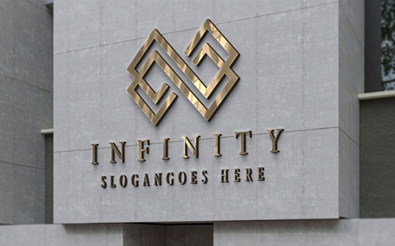 infinity slogangoes here logo original