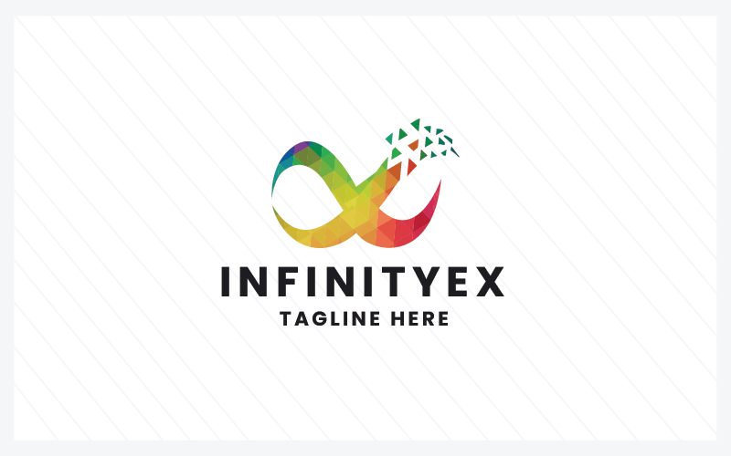 infinityex pro logo template original