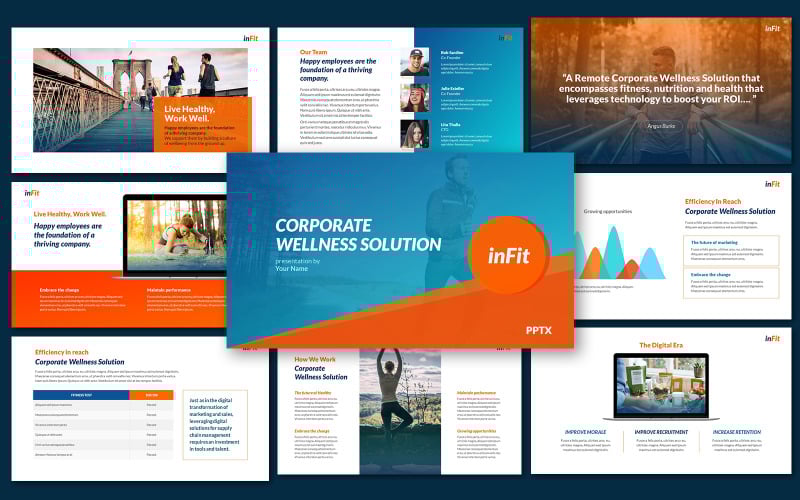 infit powerpoint template original